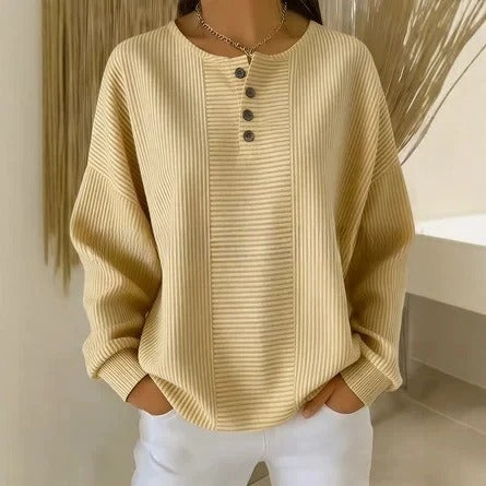 t-shirt-femme-col-montant-quatre-boutons-imprimé-numérique-3d-m303206-3