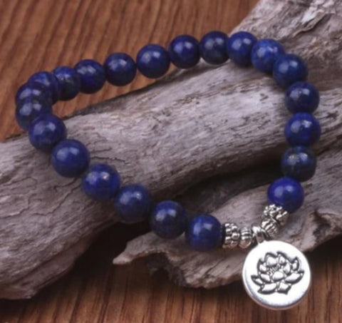 108 powder crystal bracelets, necklace lotus pendant bracelet Buddha bead necklace m3331299