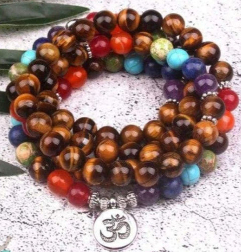 108 powder crystal bracelets, necklace lotus pendant bracelet Buddha bead necklace m3331299