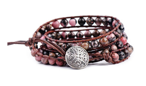 108 powder crystal bracelets, necklace lotus pendant bracelet Buddha bead necklace m3331299