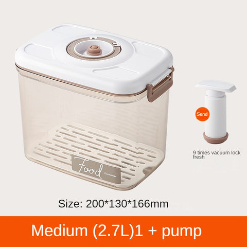 Vacuum crisper electric suction sealing tank m3330849