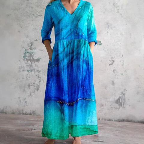 Loose dress women m301073