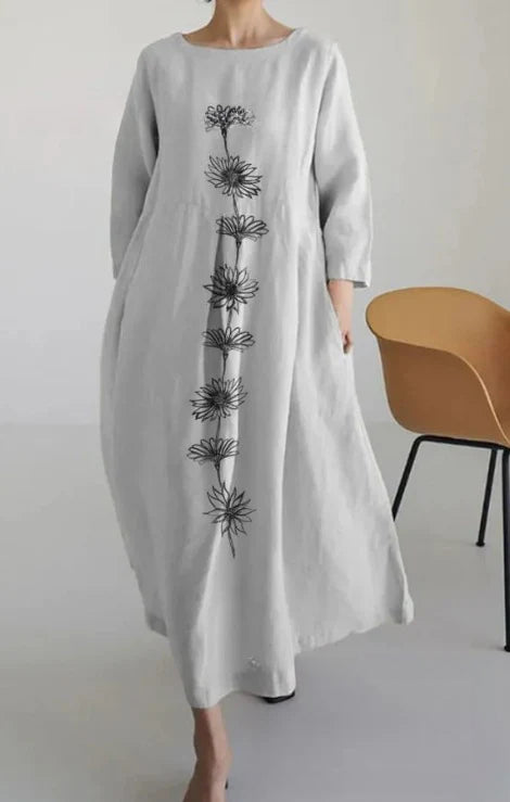 Crew neck sweet women's dress new dress m301069