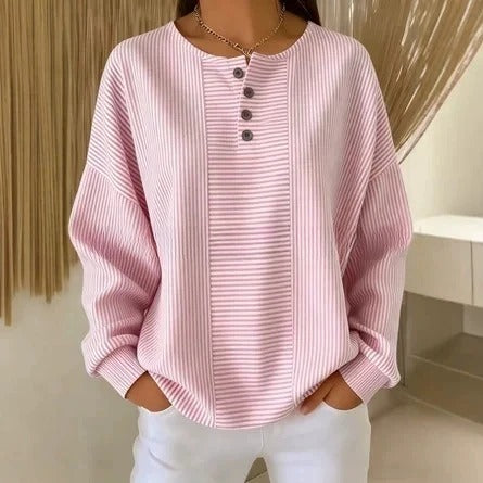 t-shirt-femme-col-montant-quatre-boutons-imprimé-numérique-3d-m303206-3