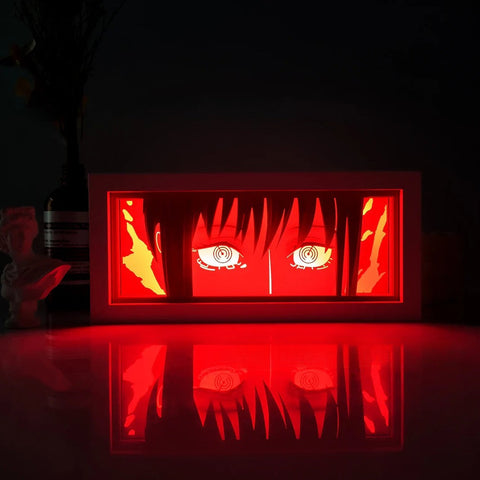 Chainsaw Man Makima Paper Carving Lamp Photo Frame