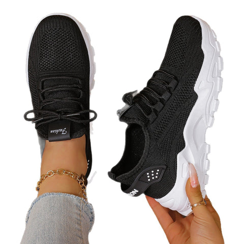Summer women's shoes versatile fashion breathable sports net single shoes m302808