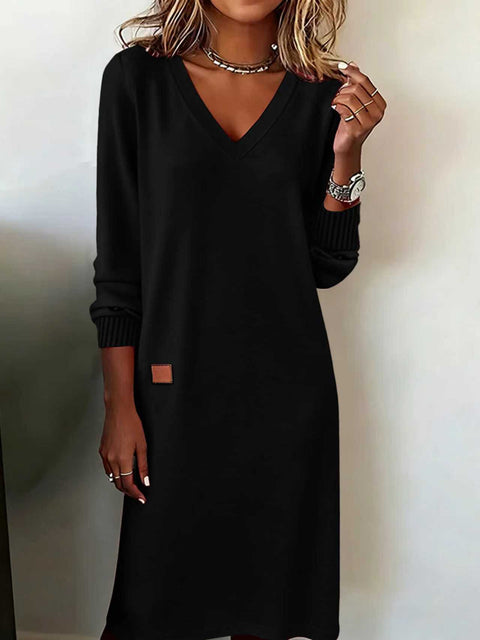 Women's V-neck maxi dress slim hip skirt women's dress m302229