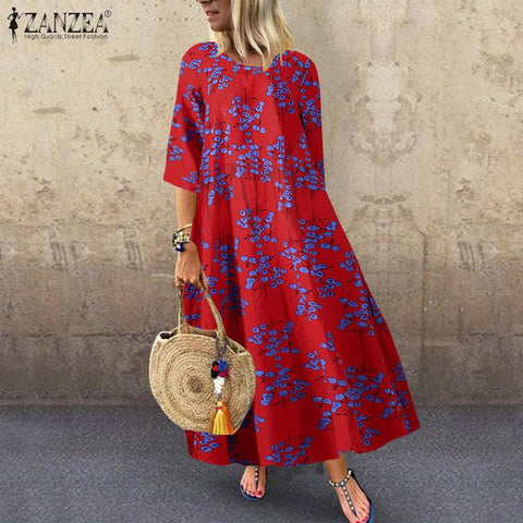 Spring plaid plaid literary temperament short-sleeved round neck pendulum dress m303191