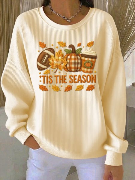 Loose outer wear lazy wind snowflake Christmas tree mix and match casual commuter sweater m302121