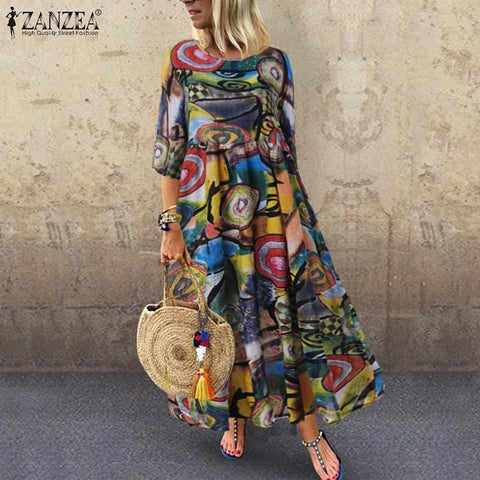 Spring plaid plaid literary temperament short-sleeved round neck pendulum dress m303191