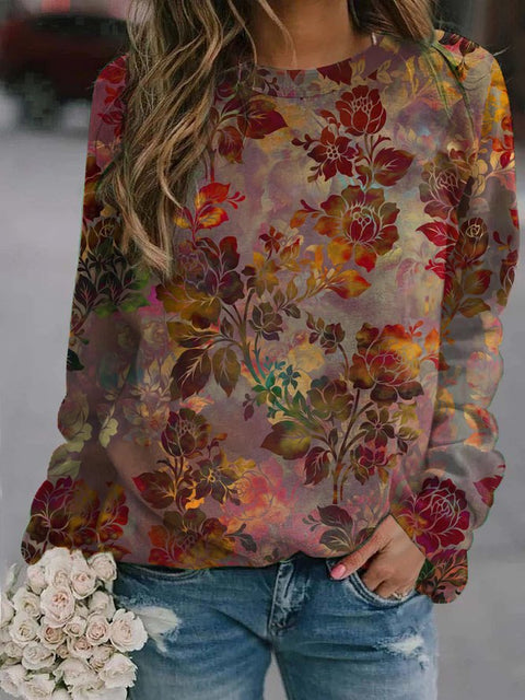 Shoulder long-sleeved women's sweater casual pullover m301750