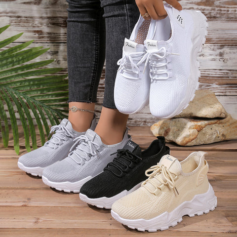 Summer women's shoes versatile fashion breathable sports net single shoes m302808