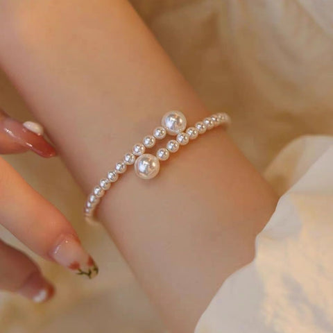 Chinese ceramic beaded bracelet femininity sweet and cute girl bracelet m3331322