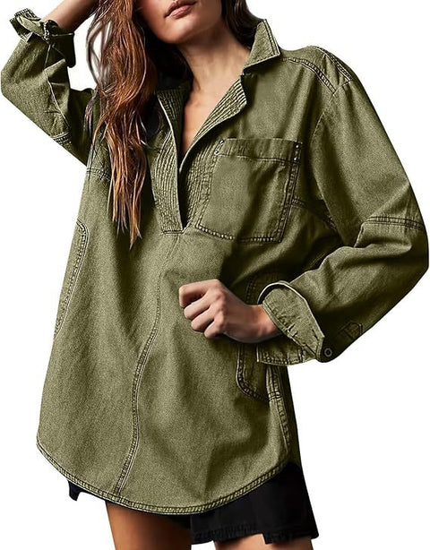 Denim jacket long sleeve jacket m303255