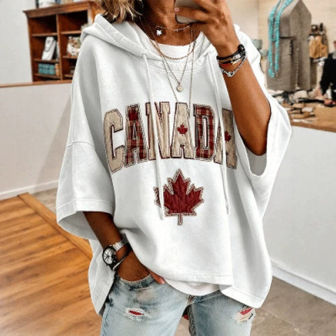 Sweat à capuche imprimé Coupe du monde m302999