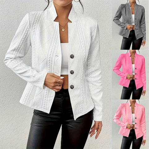Autumn and winter new hot-selling button pattern small blazer m301620