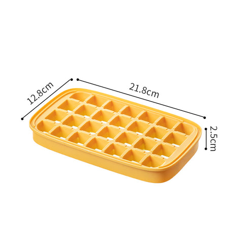 Press out the ice grid mold and send the silicone ice making box to the small ice shovel m3330613