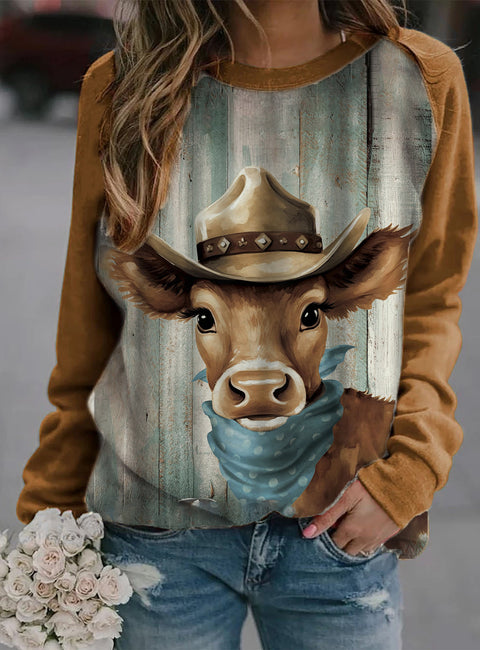 Shoulder long-sleeved women's sweater casual pullover m301750