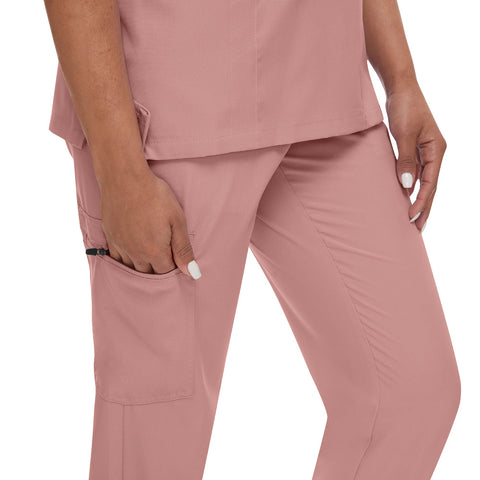 Short-sleeved hand washing clothes women's skin management nurse clothes m302819