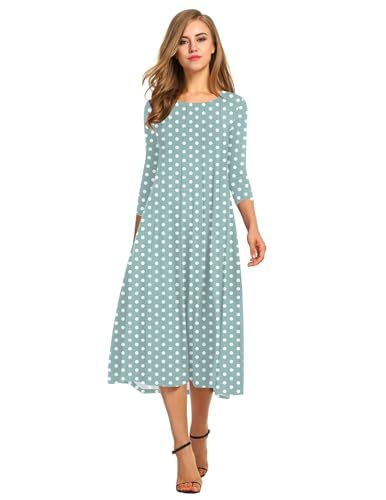 Autumn and winter dress solid color fashion big swing dress m302776
