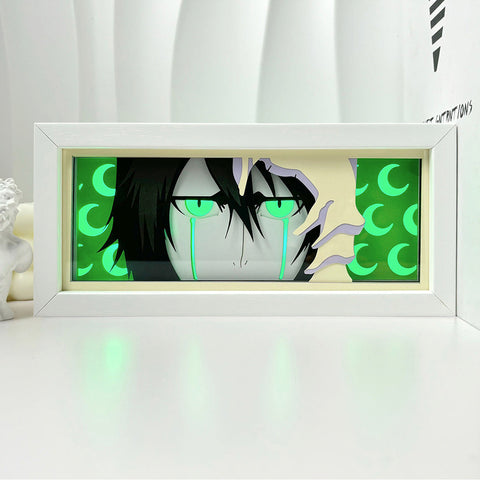 BLEACH Ulquiorra Cifer Paper Carving Lamp Photo Frame