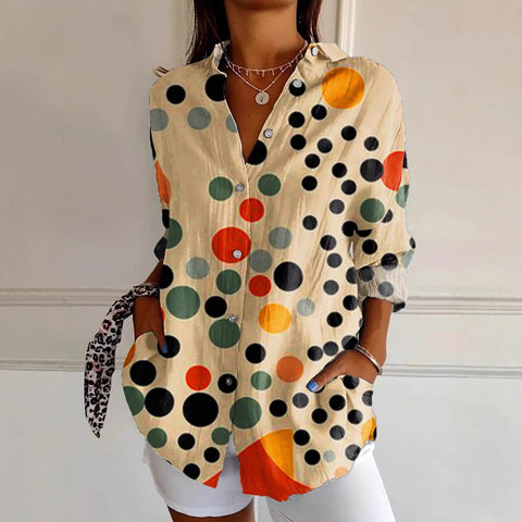 European and American trend long-sleeved shirt printing 3D shirt floral pattern m301726