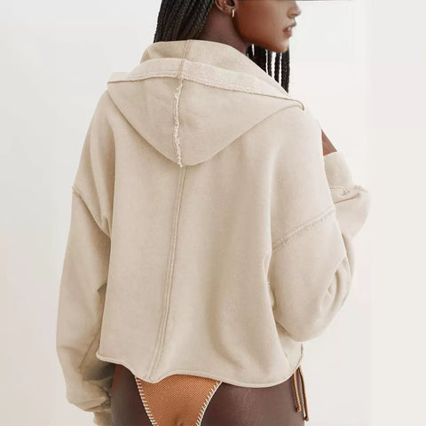 Women's v-neck top pullover long-sleeved shirt m301871