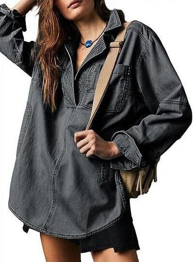 Denim jacket long sleeve jacket m303255