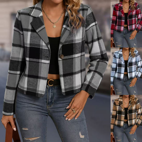 Autumn and winter jacket jacket women's casual temperament women's clothing m302100