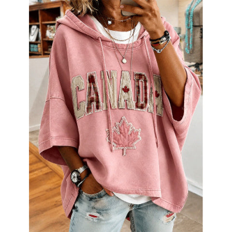 Sweat à capuche imprimé Coupe du monde m302999