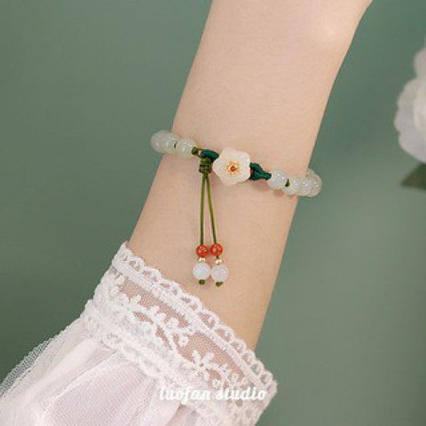 Chinese ceramic beaded bracelet femininity sweet and cute girl bracelet m3331322