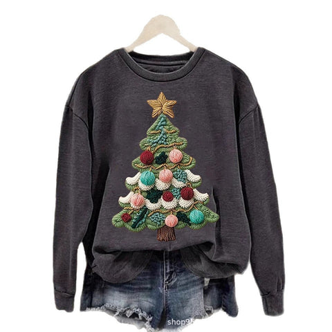 Autumn and winter top women's crew neck sweater m302181
