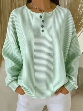 t-shirt-femme-col-montant-quatre-boutons-imprimé-numérique-3d-m303206-3