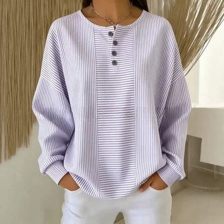 t-shirt-femme-col-montant-quatre-boutons-imprimé-numérique-3d-m303206-3