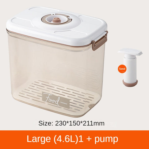 Vacuum crisper electric suction sealing tank m3330849