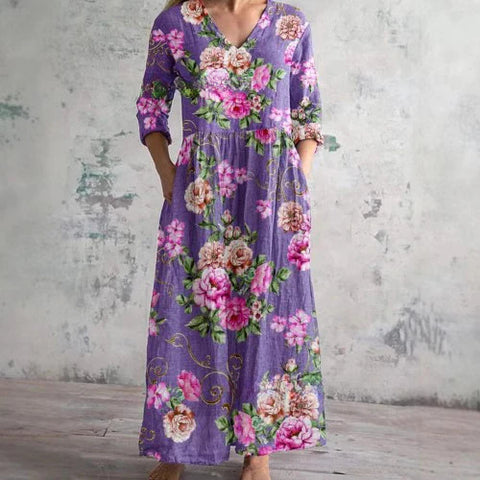 Loose dress women m301073