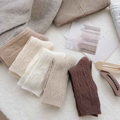Cashmere pile socks women add cashmere thick warm stockings in autumn and winter m1915010467
