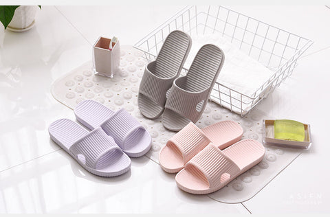 Seasonal indoor home and home bathroom anti slip slippers m1915010544
