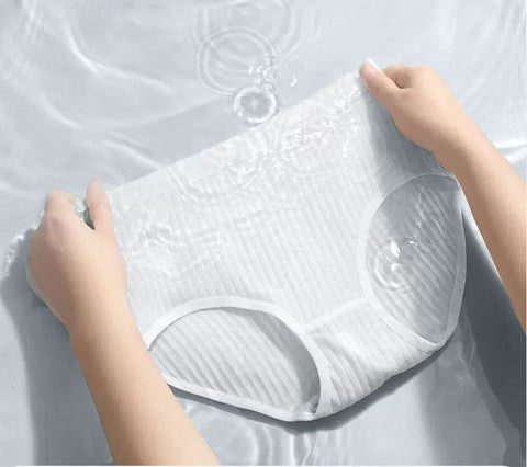 Disposable cotton panties women's combed cotton thickened fabric travel portable m1915010558