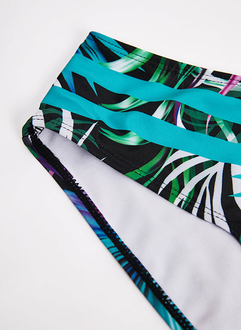 Polyester Pattern Bikinis Swimwear m1535045 (5573869)
